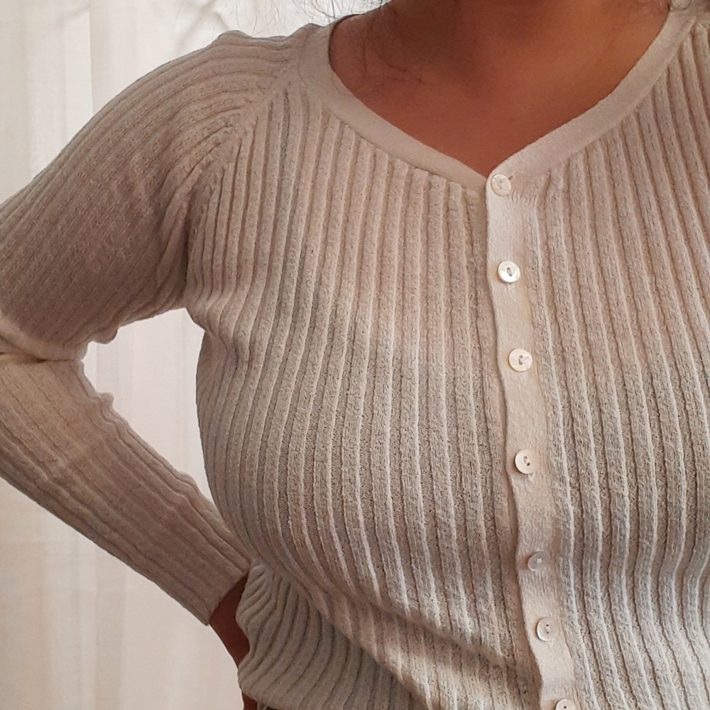 Vintage knit long sleeve
